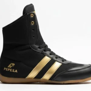 Bota de box negro/oro