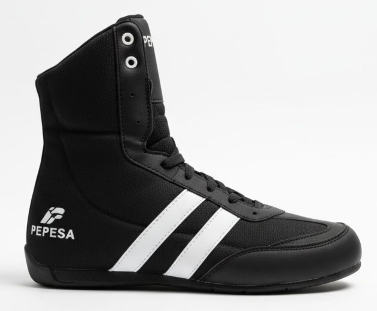 Bota de box negro/blanco