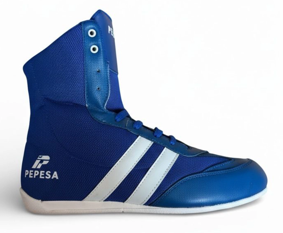 Bota de box azul