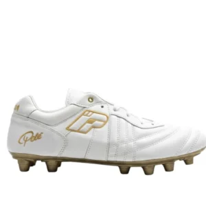 Pelé blanco/oro / Fútbol Soccer